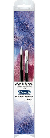 Da Vinci Casaneo White Supergranulation Brush Set - Click Image to Close